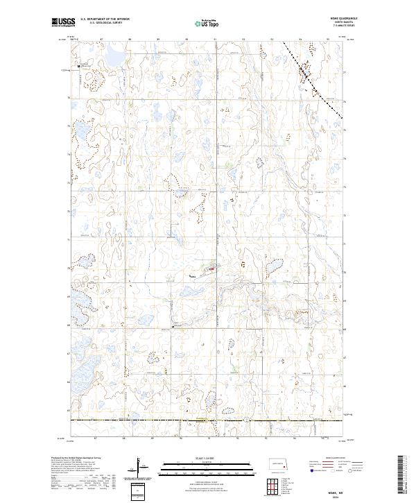 Nome topographic map thumbnail