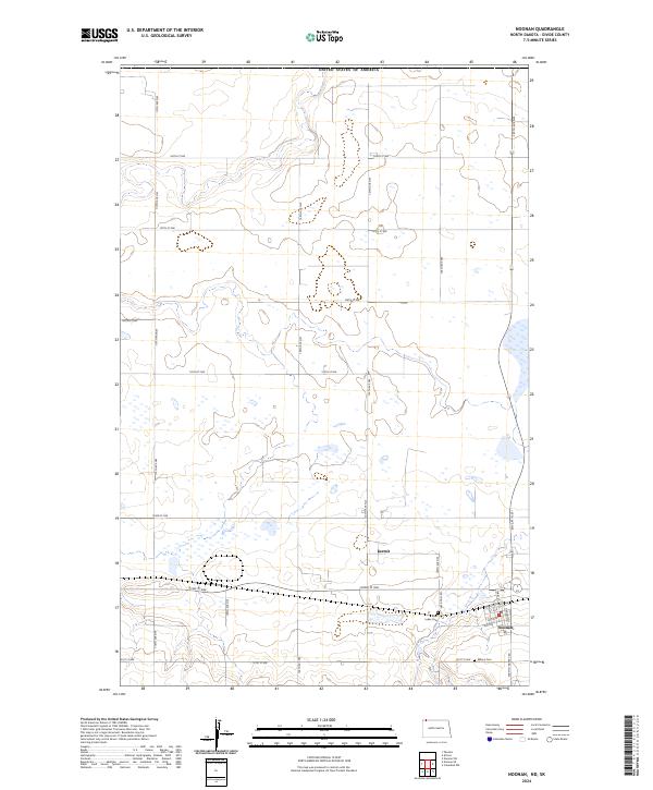 Noonan topographic map thumbnail