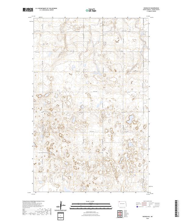 Noonan SE topographic map thumbnail