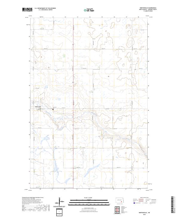 Nortonville topographic map thumbnail