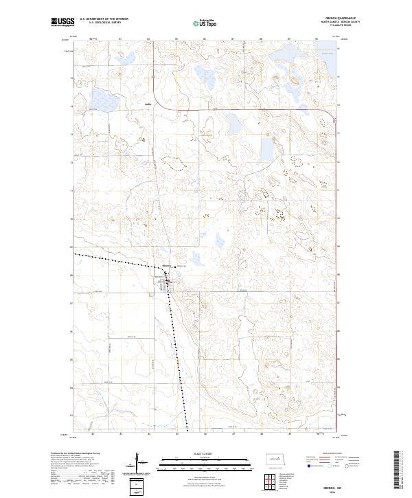 Oberon 2024 topographic map thumbnail