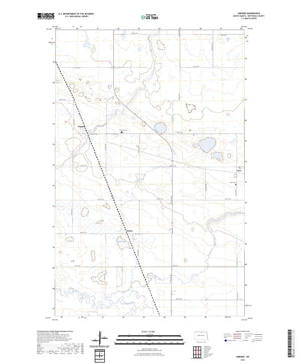 Omemee 2024 topographic map thumbnail