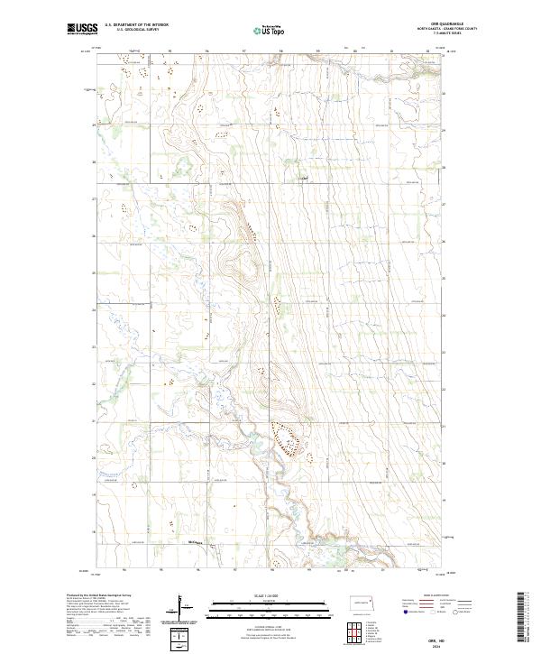 Orr 2024 topographic map thumbnail
