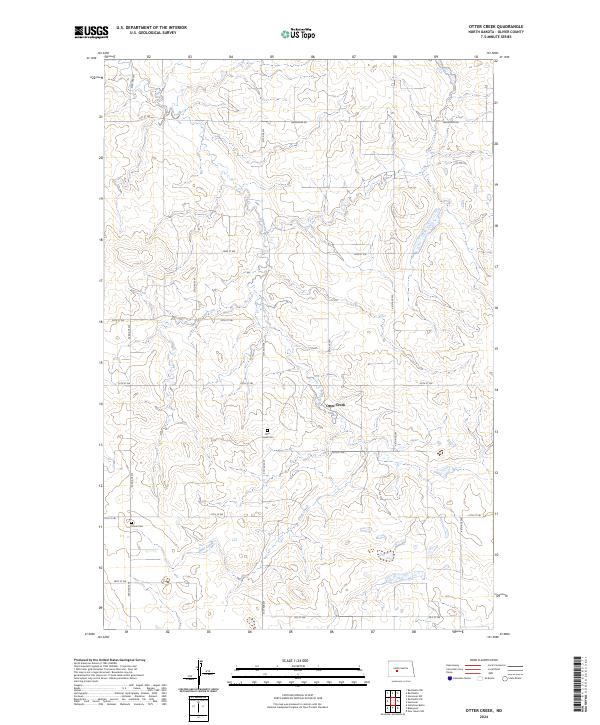 Otter Creek topographic map thumbnail