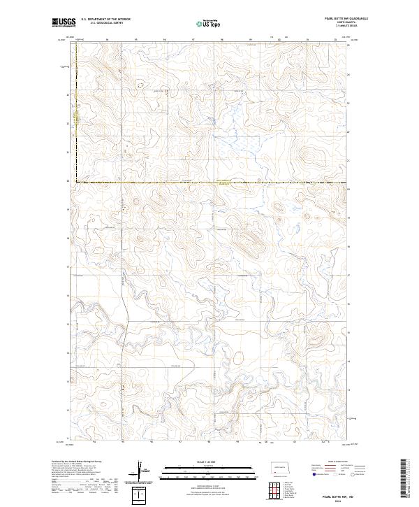 Pearl Butte NW topographic map thumbnail
