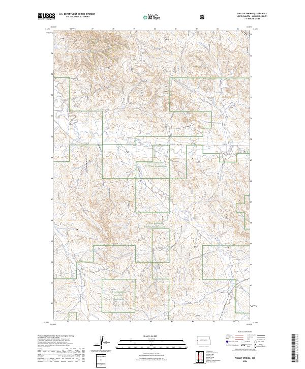 Phillip Spring 2024 topographic map thumbnail
