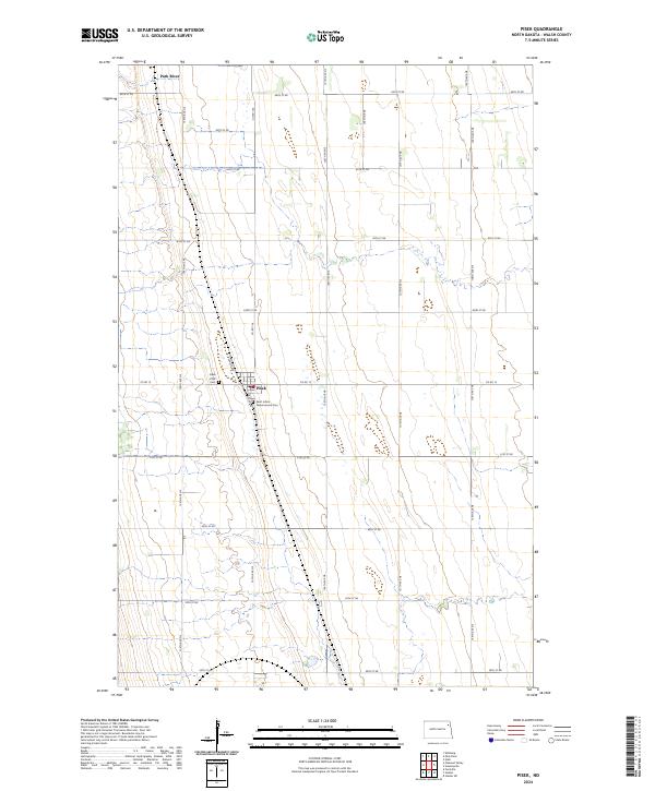 Pisek 2024 topographic map thumbnail