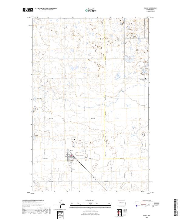 Plaza 2024 topographic map thumbnail