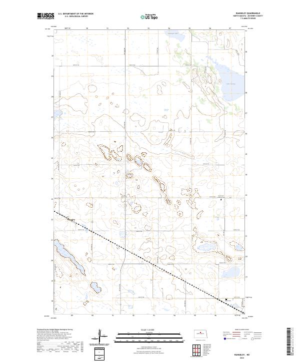 Rangeley 2024 topographic map thumbnail