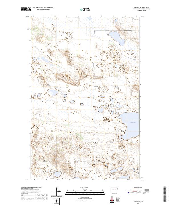 Rangeley NE 2024 topographic map thumbnail