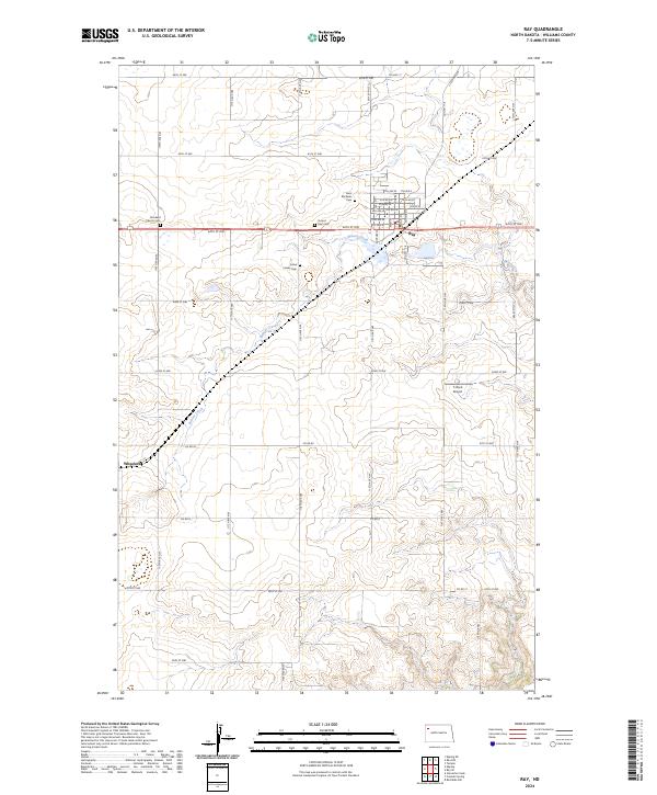Ray 2024 topographic map thumbnail