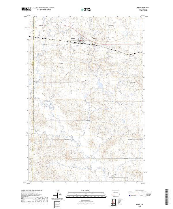 Reeder 2024 topographic map thumbnail
