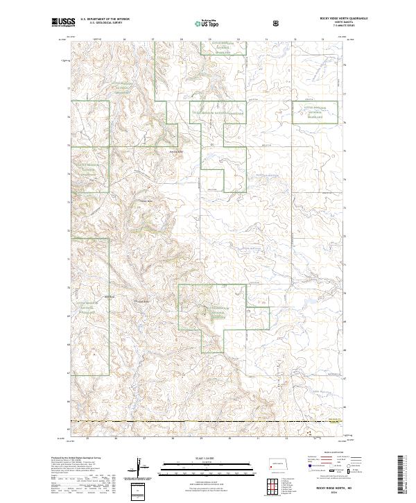 Rocky Ridge North topographic map thumbnail