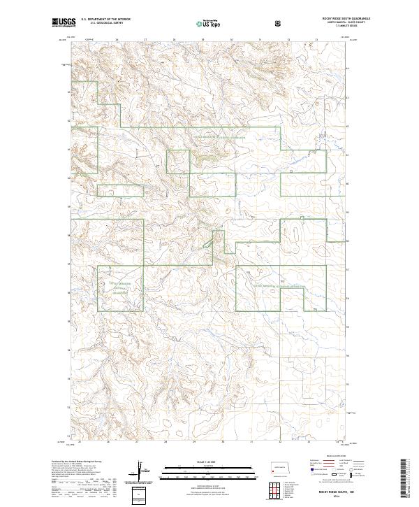 Rocky Ridge South topographic map thumbnail