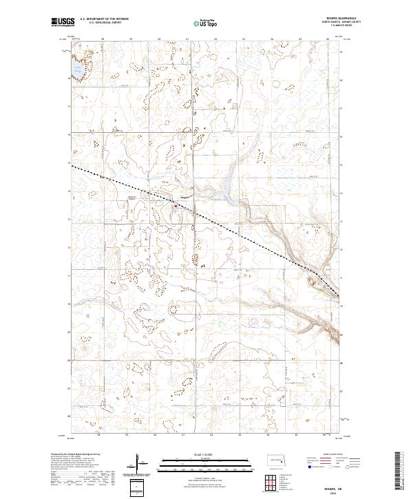 Rogers 2024 topographic map thumbnail