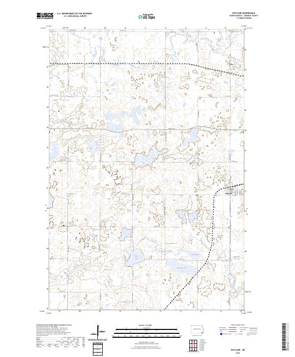 Rutland topographic map thumbnail