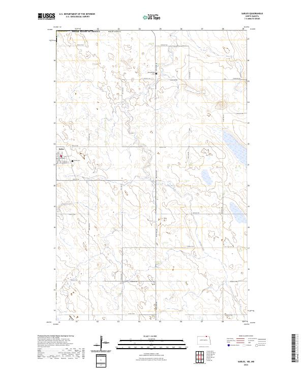 Sarles 2024 topographic map thumbnail