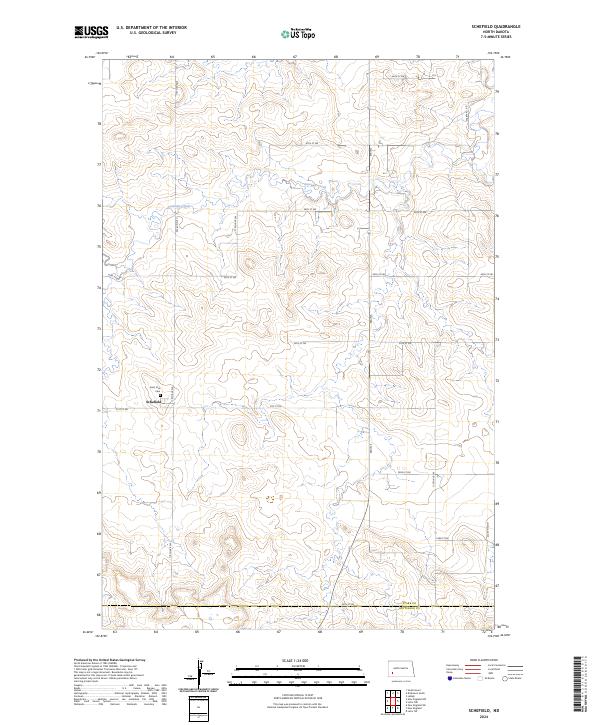 Schefield 2024 topographic map thumbnail