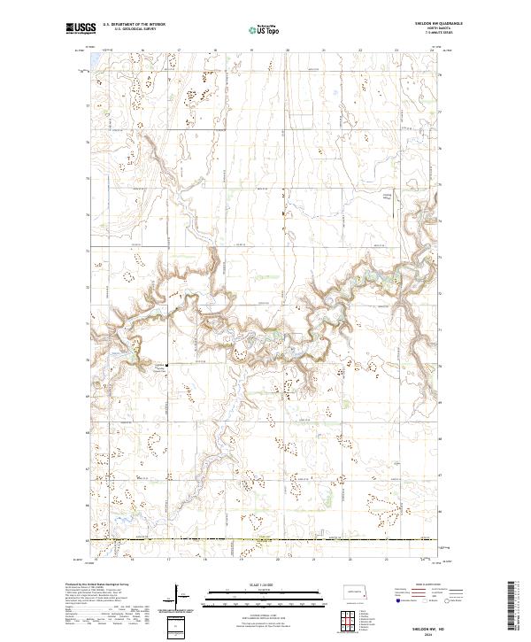 Sheldon NW 2024 topographic map thumbnail