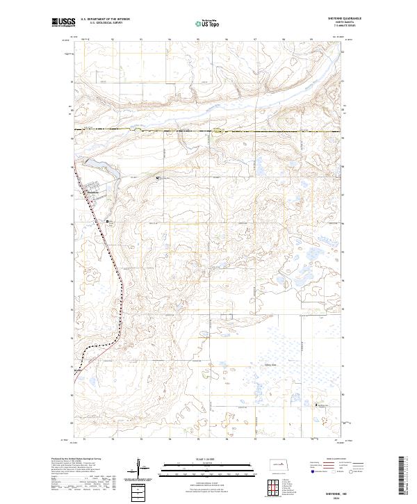Sheyenne 2024 topographic map thumbnail
