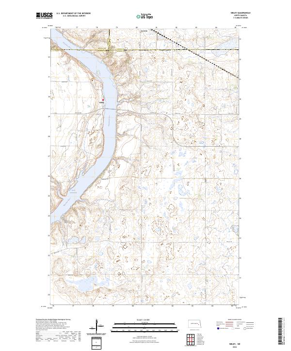 Sibley 2024 topographic map thumbnail