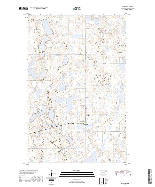 Southam 2024 topographic map thumbnail