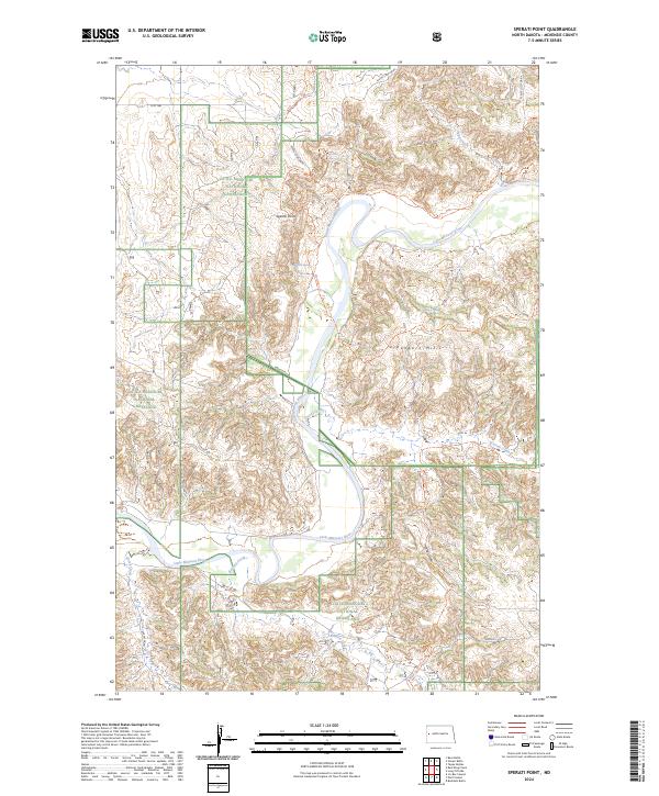 Sperati Point 2024 topographic map thumbnail