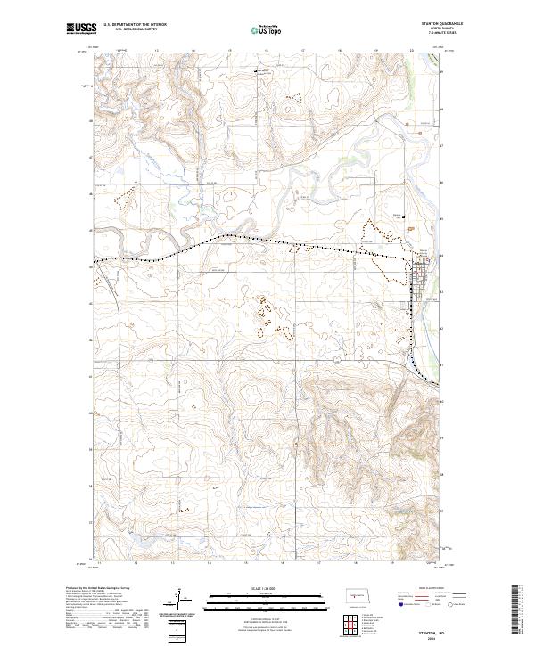 Stanton 2024 topographic map thumbnail