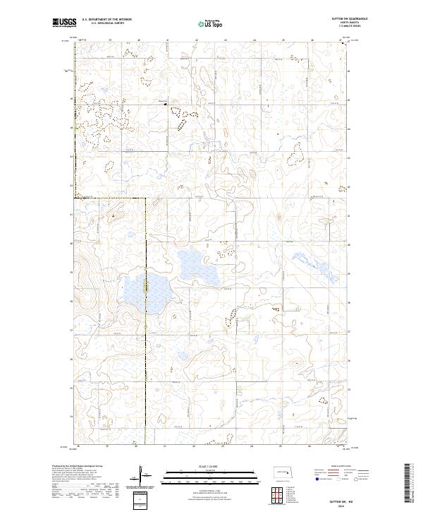 Sutton SW 2024 topographic map thumbnail