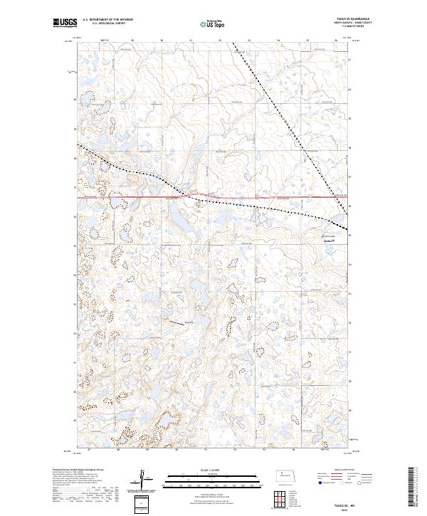 Tagus SE 2024 topographic map thumbnail