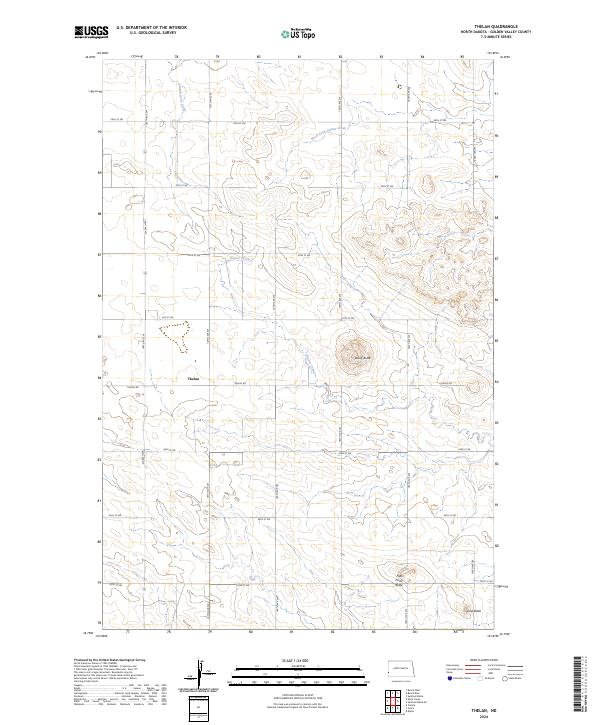 Thelan 2024 topographic map thumbnail