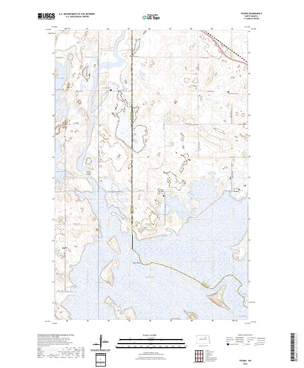 Tilden 2024 topographic map thumbnail