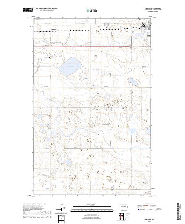 Tunbridge 2024 topographic map thumbnail