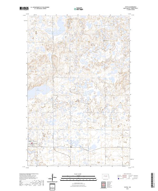 Tuttle 2024 topographic map thumbnail