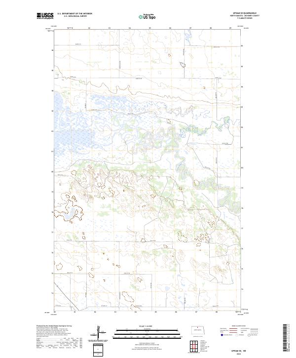 Upham SE 2024 topographic map thumbnail
