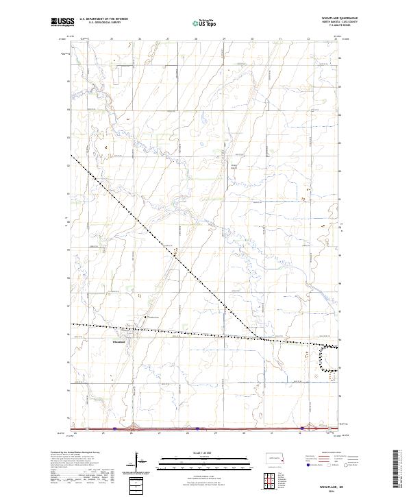 Wheatland 2024 topographic map thumbnail