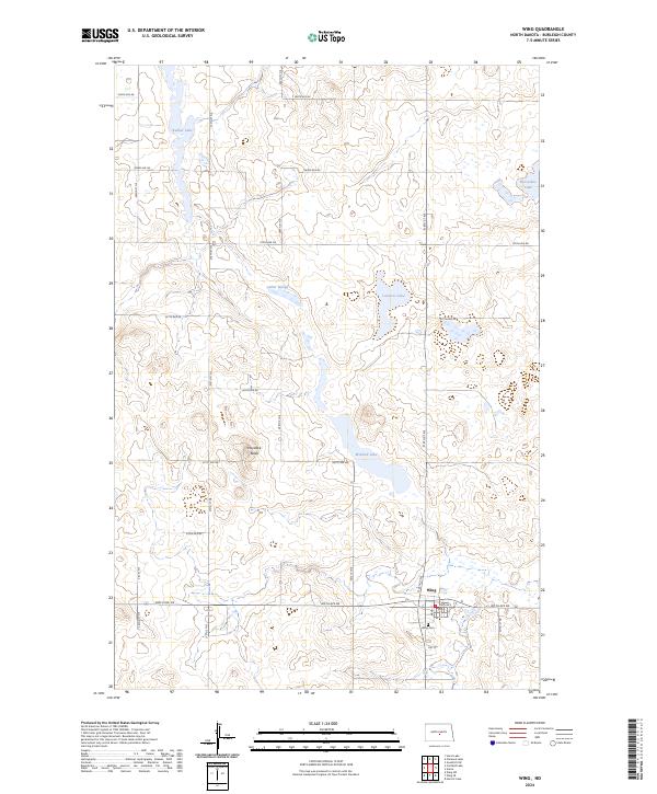 Wing 2024 topographic map thumbnail