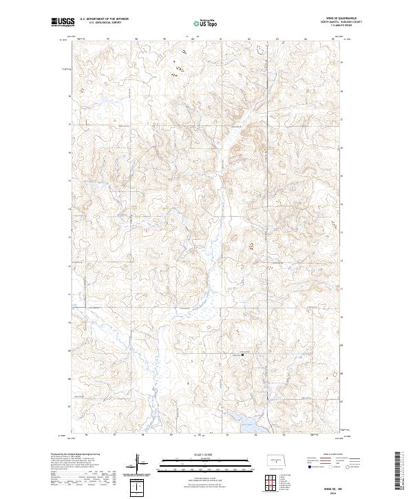 Wing SE 2024 topographic map thumbnail