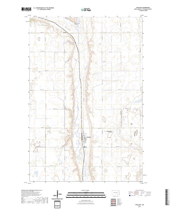 Ypsilanti topographic map thumbnail