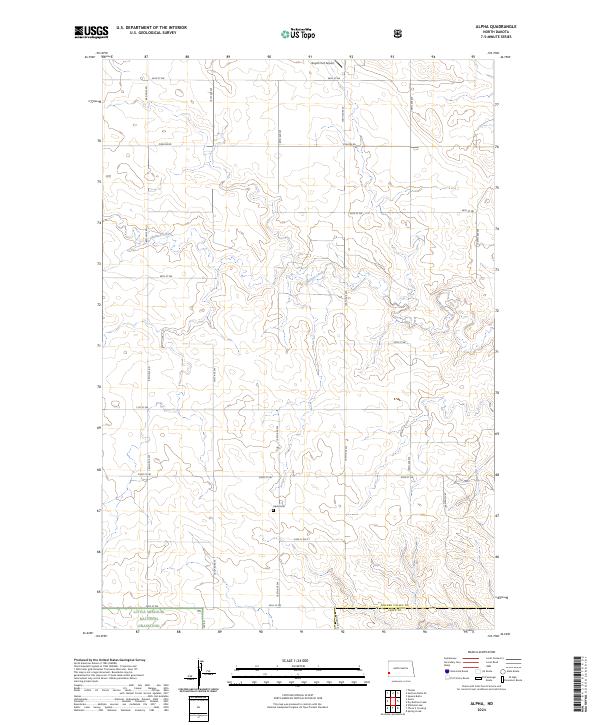 Alpha topographic map thumbnail