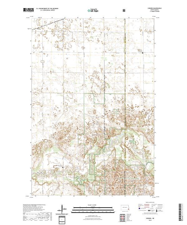 Coburn topographic map thumbnail