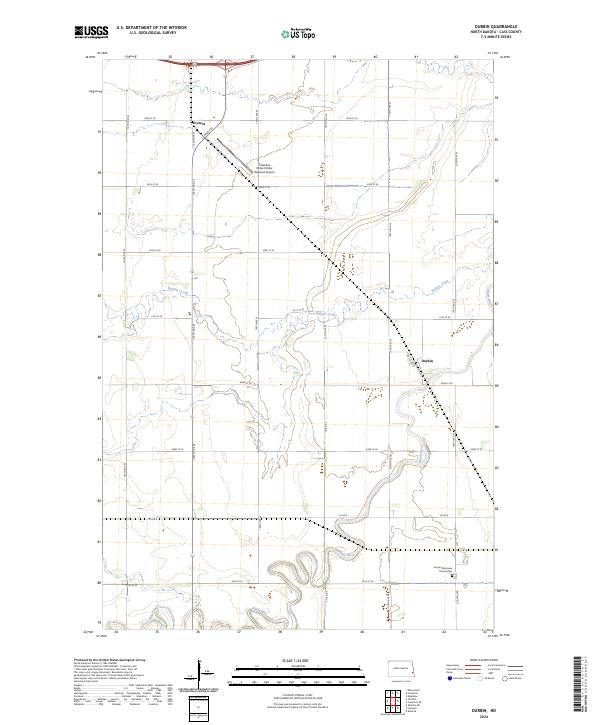 Durbin topographic map thumbnail