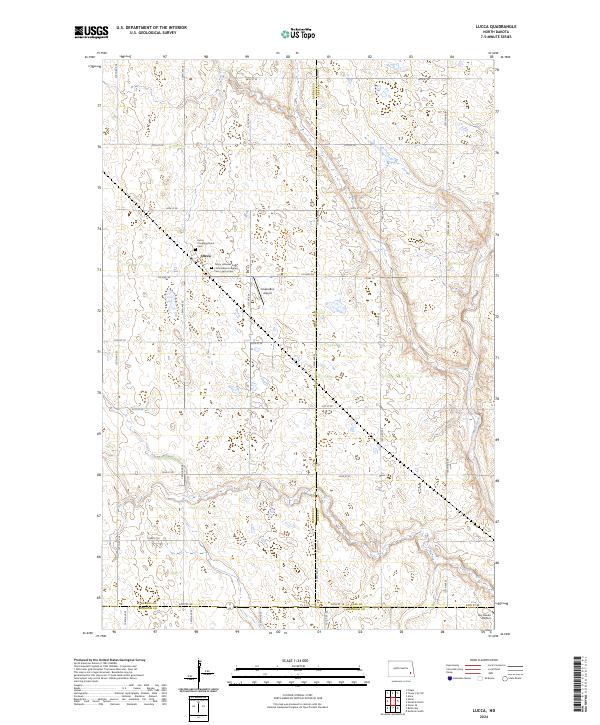 Lucca topographic map thumbnail