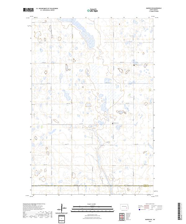 Marion NE topographic map thumbnail