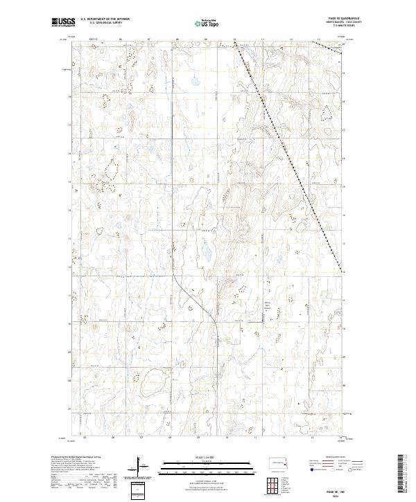Page SE 2024 topographic map thumbnail
