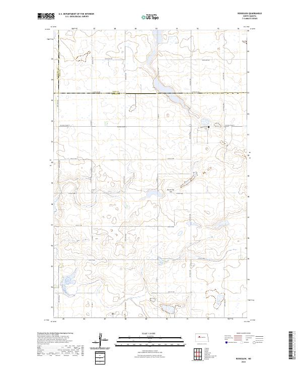 Roseglen 2024 topographic map thumbnail