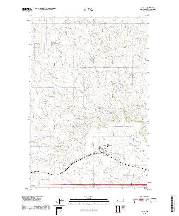 Taylor 2024 topographic map thumbnail
