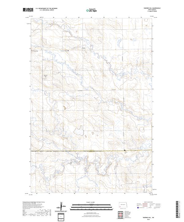 Warnke Hill 2024 topographic map thumbnail