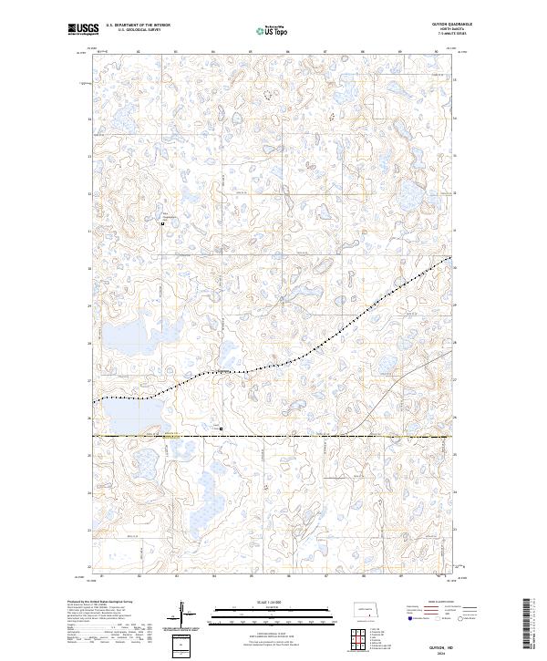 Guyson topographic map thumbnail