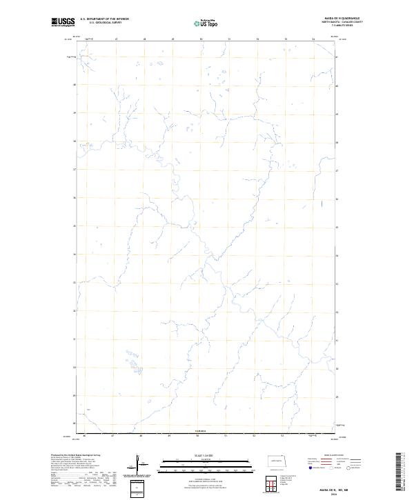 Maida OE N topographic map thumbnail